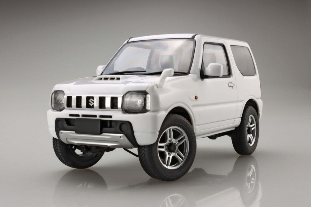 1/24 Suzuki Jimny JB23 Land Venture Off-Road Jeep (Snap Molded in White)