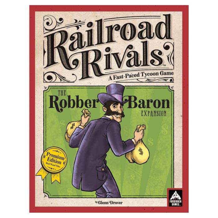 Railroad Rivals: Robber Baron Premium Expansion - Cats In Hat Inc.