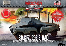 1/72 WWII SdKfz 263 8-Rad German Heavy Armored Car