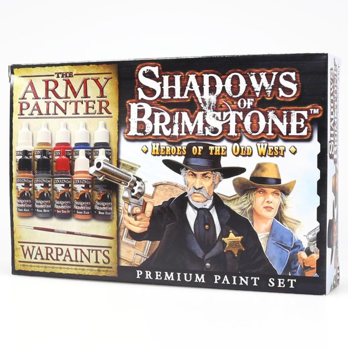 Shadows Of Brimstone: Heroes Of Old West Paint Set