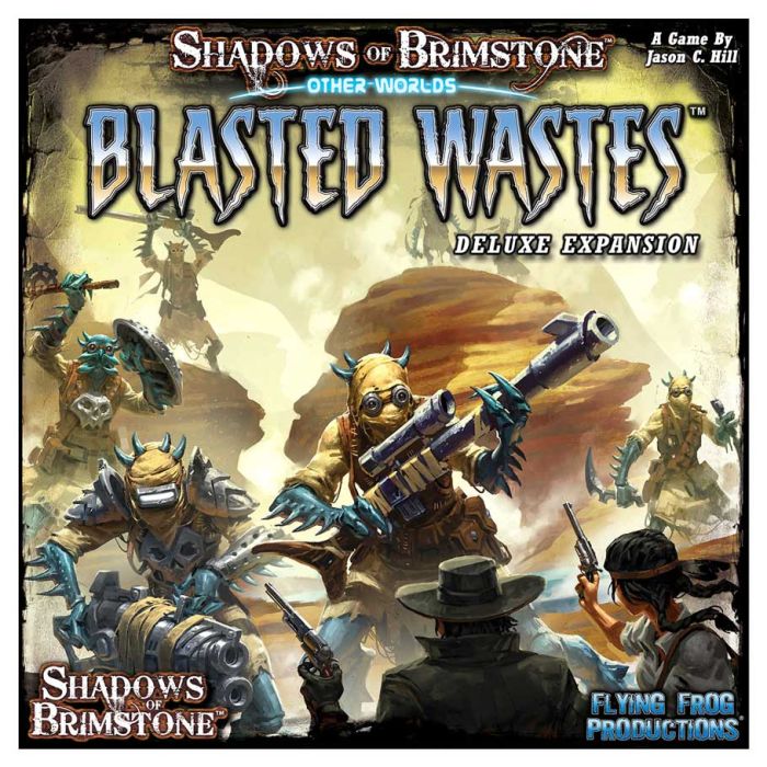 Shadows Of Brimstone: Other Worlds: Blasted Wastes Deluxe Expansion - Cats In Hat Inc.