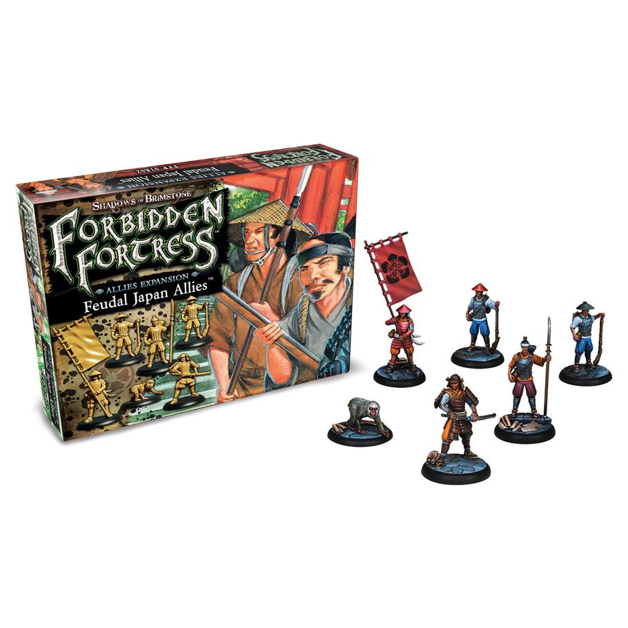 Shadows Of Brimstone: Feudal Japan Allies Expansion - Cats In Hat Inc.