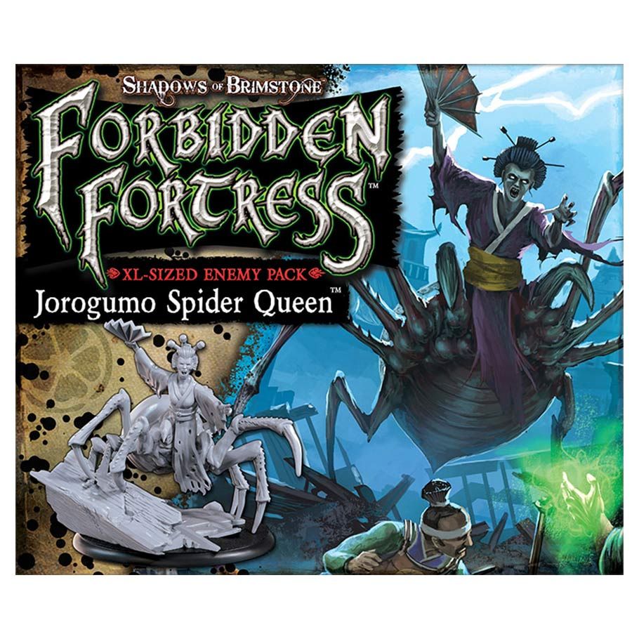 Shadows Of Brimstone: Jorogumo Spider Queen XL Enemy Pack - Cats In Hat Inc.