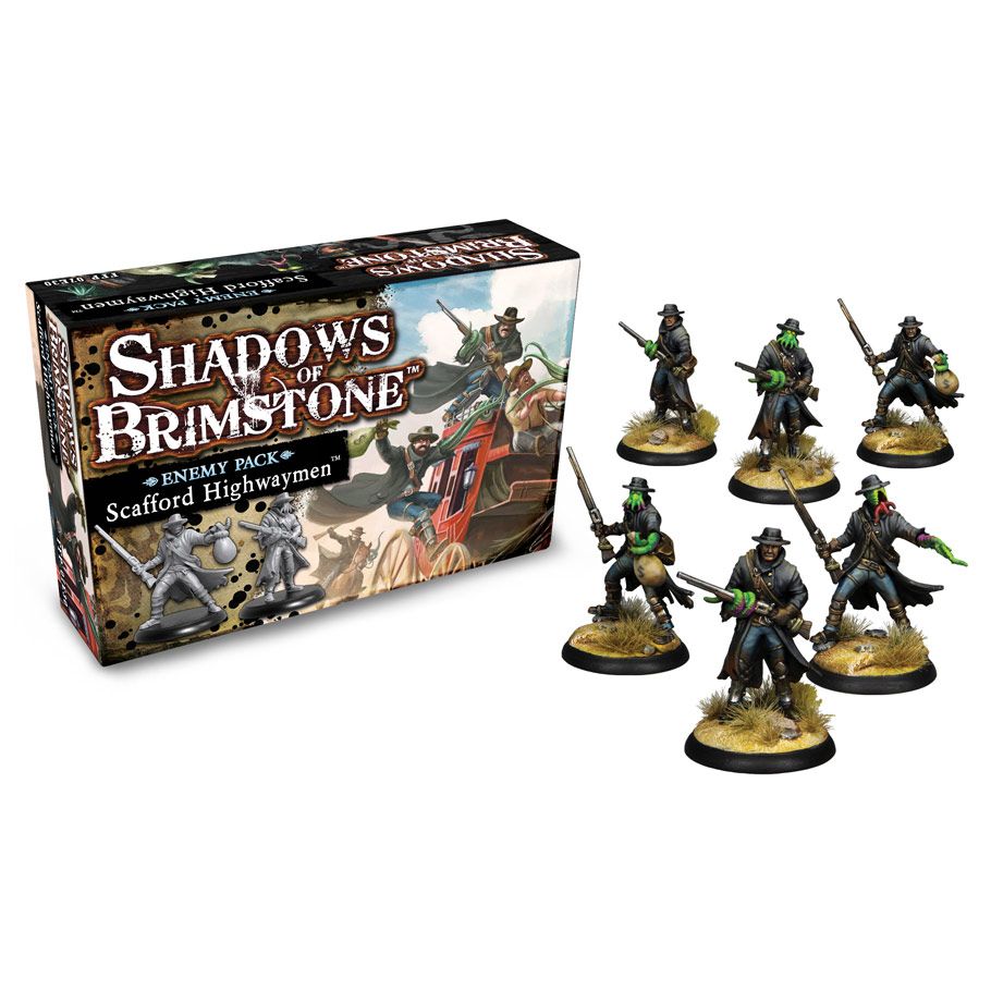 Shadows Of Brimstone: Scafford Highwaymen Enemy Pack - Cats In Hat Inc.