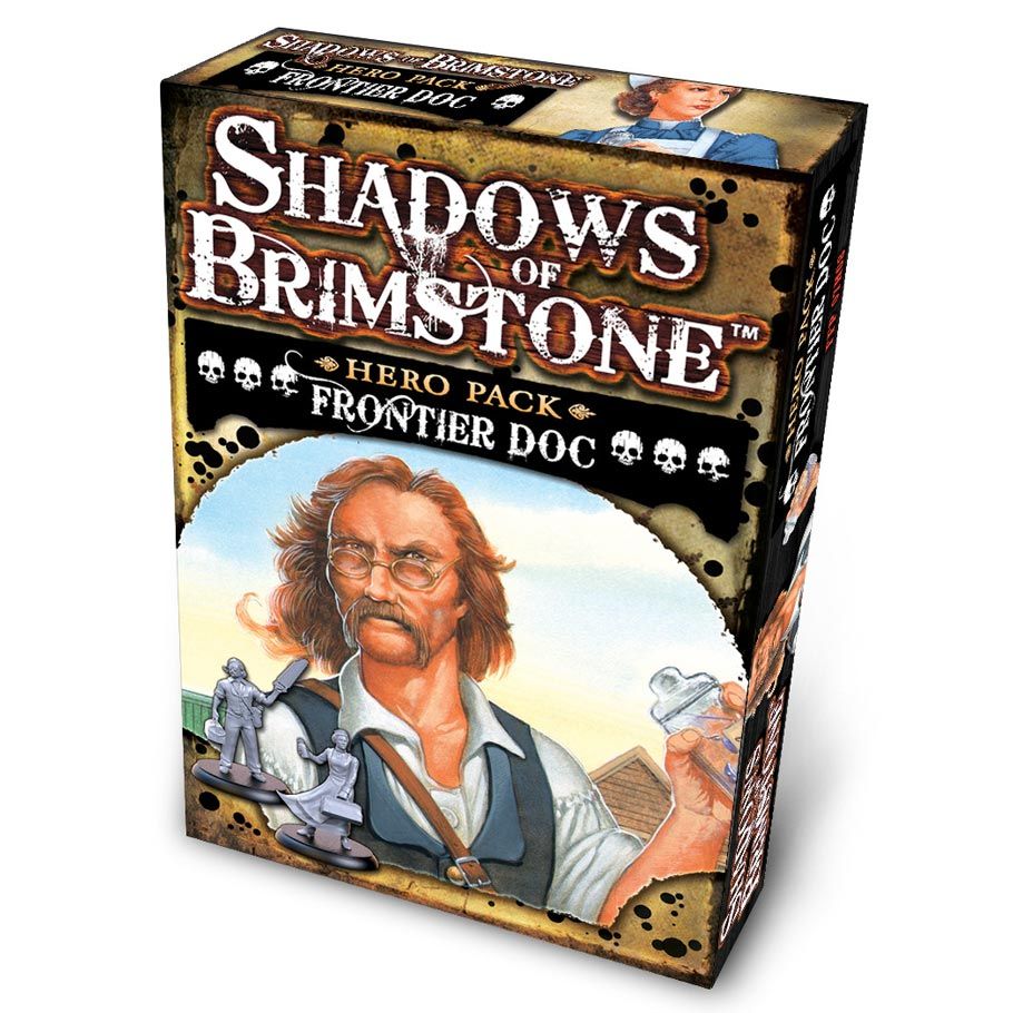 Shadows Of Brimstone: Hero Pack: Frontier Doc - Cats In Hat Inc.