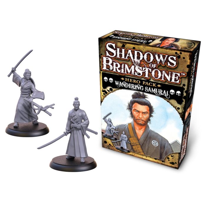 Shadows Of Brimstone: Hero Pack: Wandering Samurai