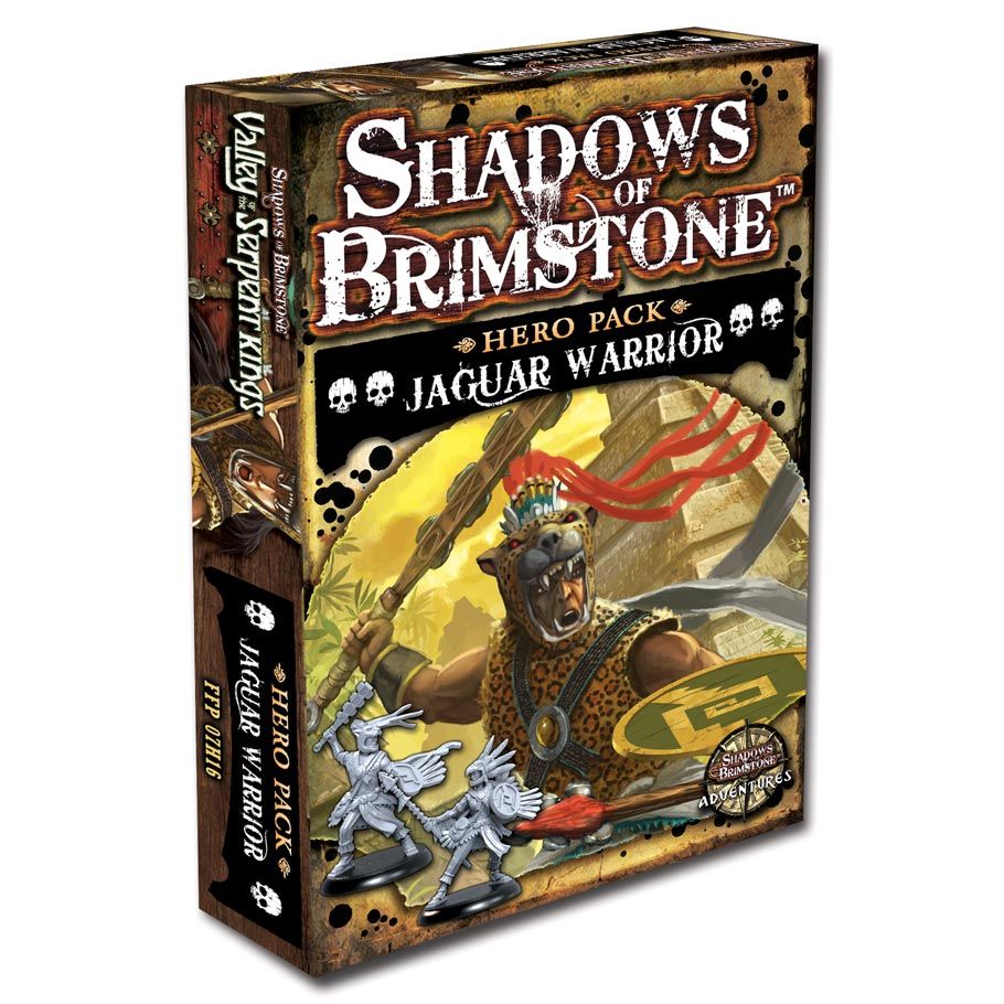 Shadows Of Brimstone: Hero Pack: Jaguar Warrior - Cats In Hat Inc.