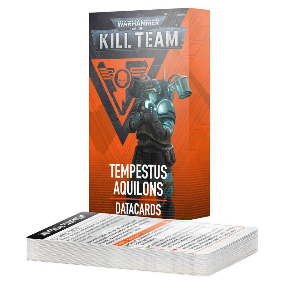103-84 Warhammer 40,000: Kill Team: Tempestus Aquilons Datacards