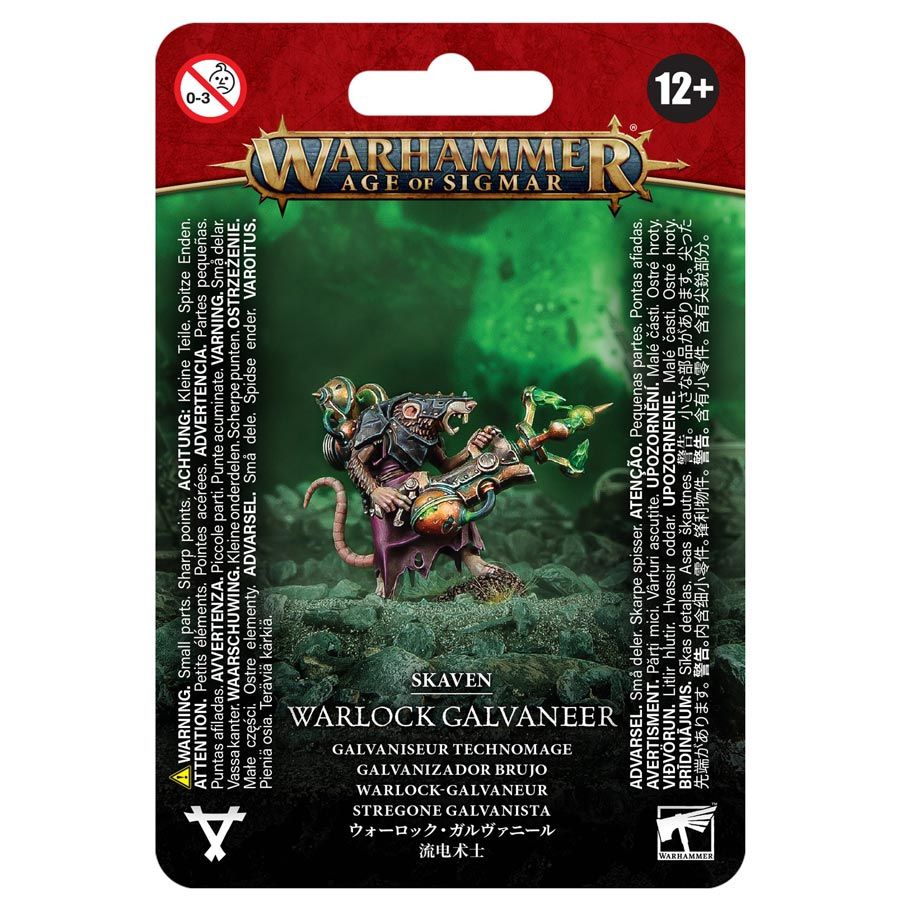 90-51 Warhammer: Age of Sigmar: Skaven: Warlock Galvaneer