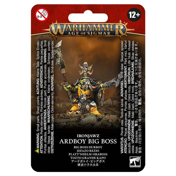 89-57 Warhammer Age of Sigmar: Orruk Warclans: Ardboy Big Boss