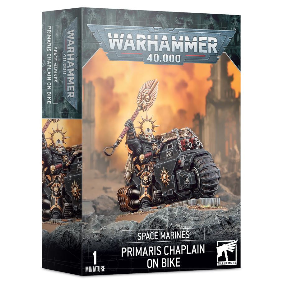 48-31 Warhammer 40,000: Space Marines: Primaris Chaplain On Bike