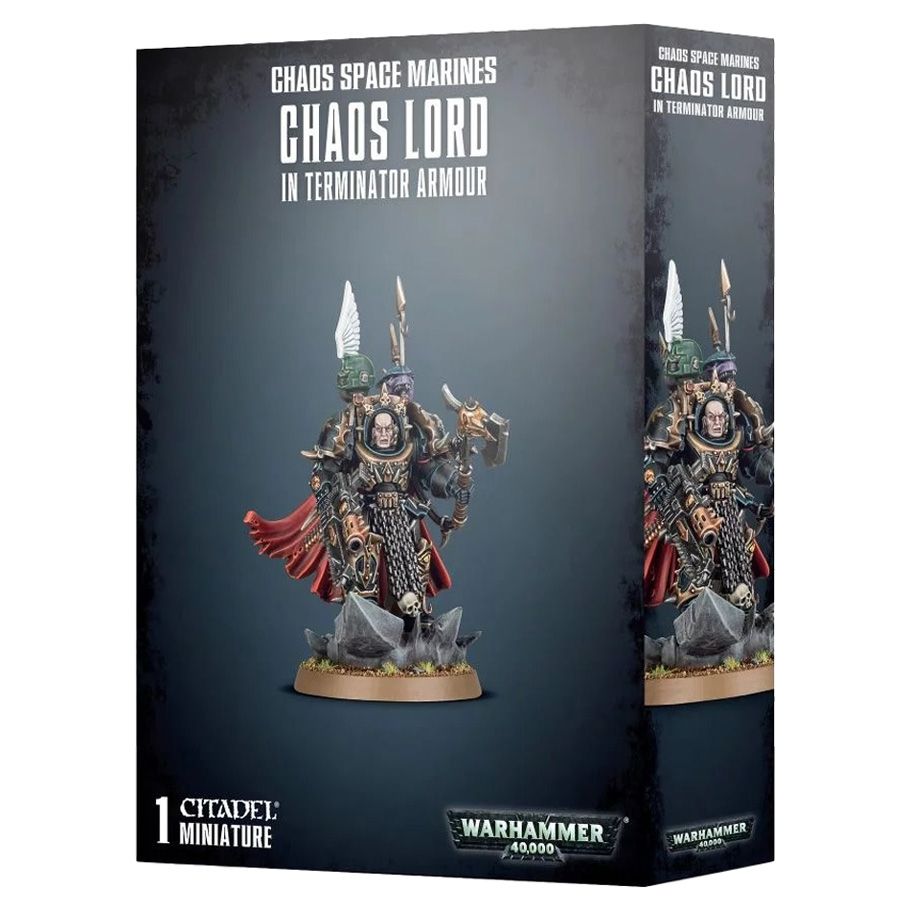 43-12 Warhammer 40,000: Chaos Space Marines: Chaos Lord in Terminator Armour