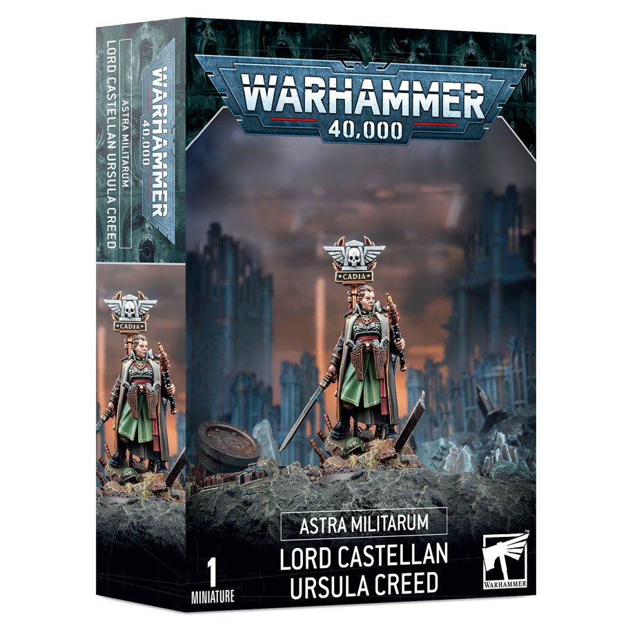 47-32 Warhammer 40,000: Astra Militarum: Lord Castellan Ursula Creed By Games Workshop