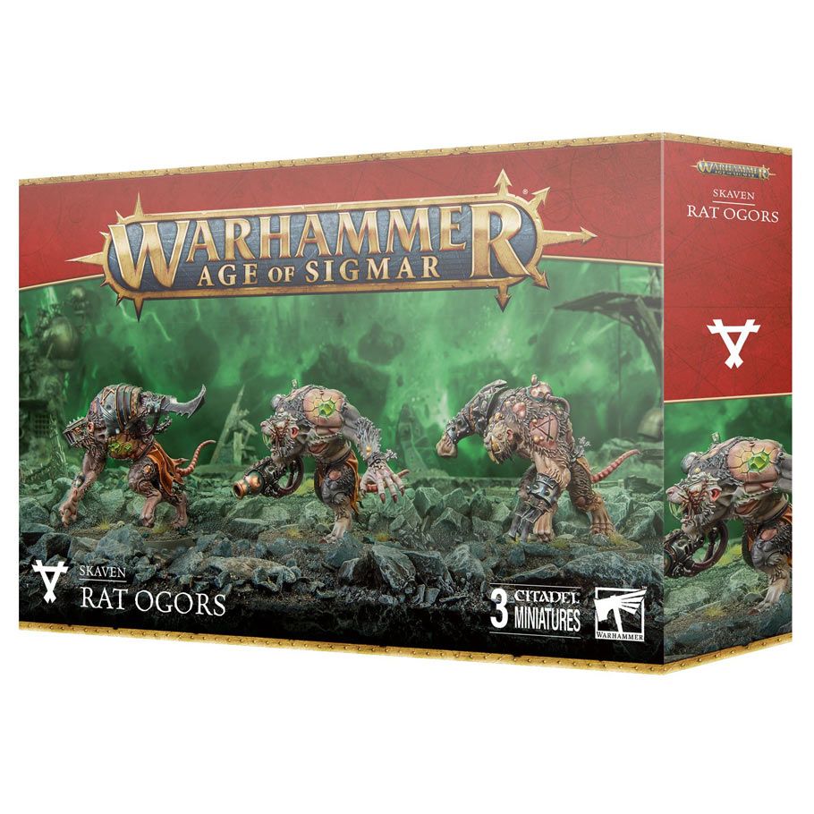 90-13 Warhammer: Age of Sigmar: Skaven: Rat Ogors