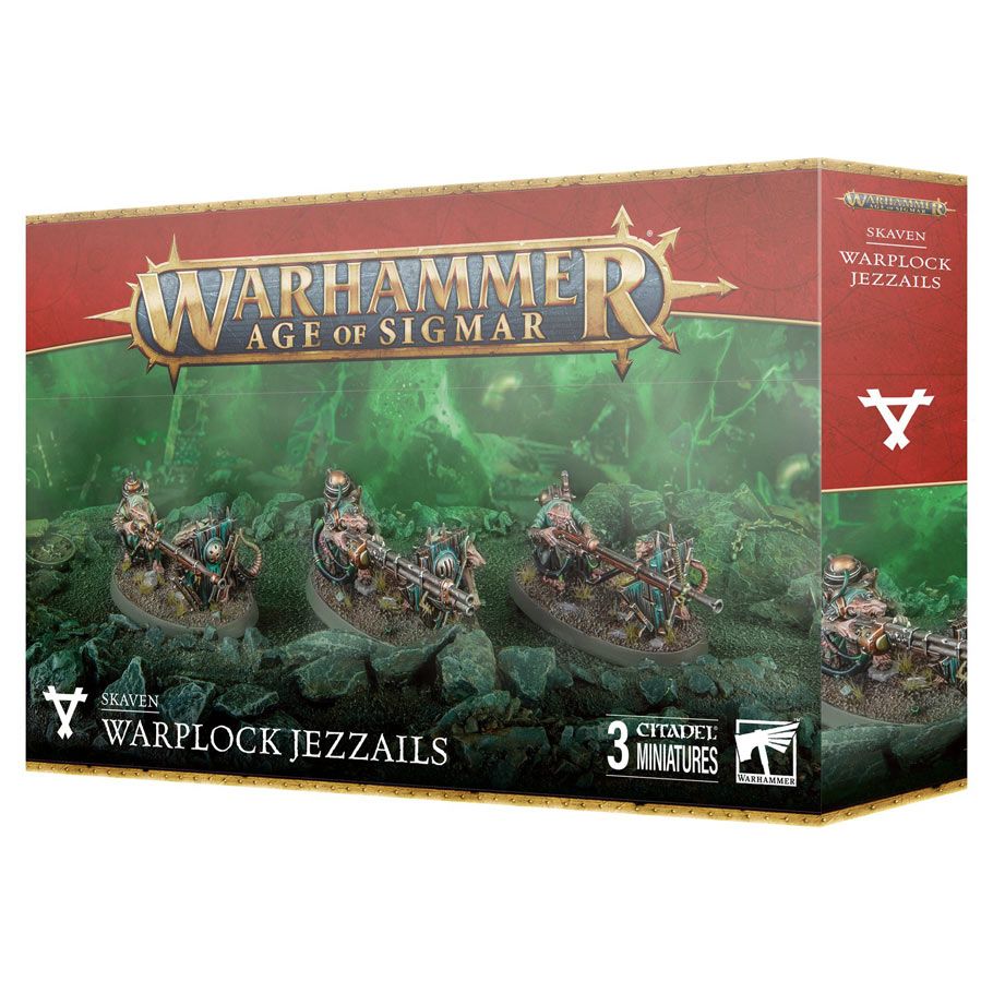 90-53 Warhammer: Age of Sigmar: Skaven: Warplock Jezzails