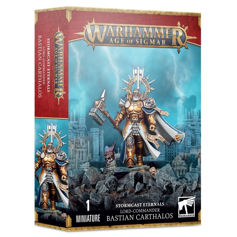 96-52 Warhammer Age of Sigmar: Stormcast Eternals: Lord-Commander Bastian Carthalos