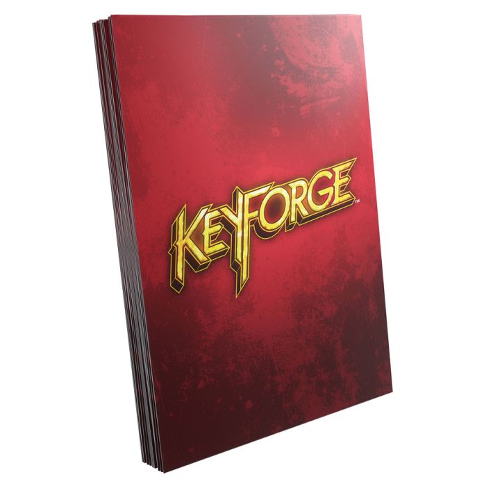 Deck Protector: KeyForge Logo: Red (100)