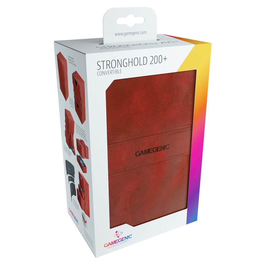 Deck Box: Stronghold Deck Box 200+ Red