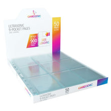 Pages: 9-Pocket Pages: Sideloading Clear (50) - Cats In Hat Inc.