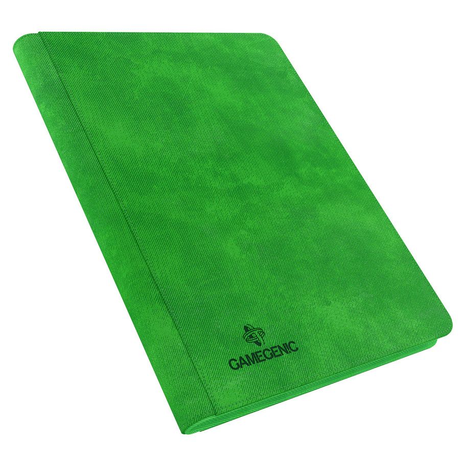 Binder: 18-Pocket: Zip-Up Album: Green