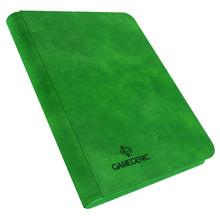 Binder: 8-Pocket: Zip-Up Album: Green - Cats In Hat Inc.