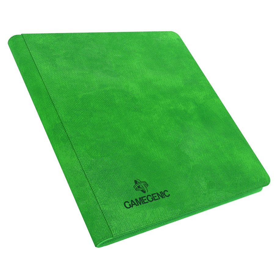 Binder: 24-Pocket: Zip-Up Album: Green