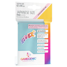 Deck Protector: Prime Japanese Clear (60) - Cats In Hat Inc.