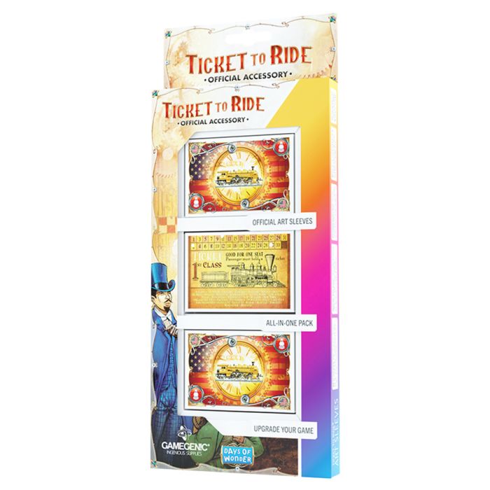 Deck Protector: Ticket To Ride: Art Sleeves (100)