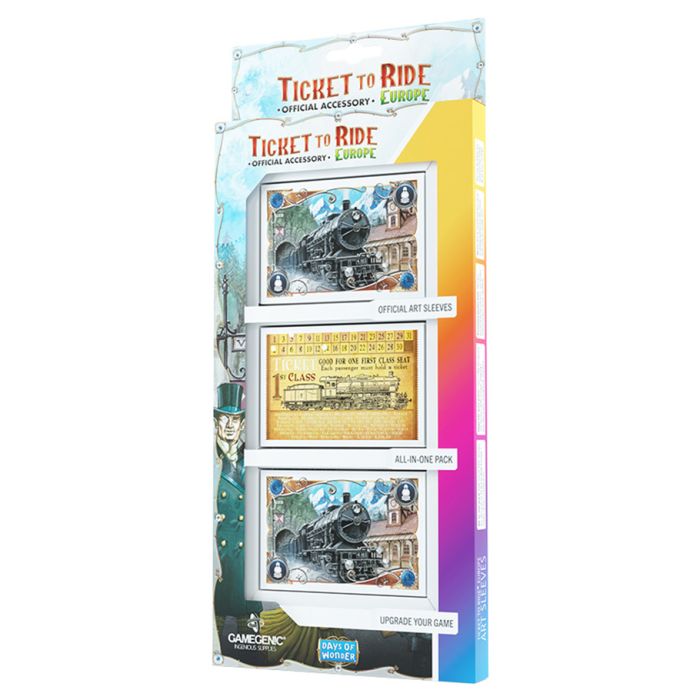 Deck Protector: Ticket To Ride: Europe Art Sleeves (100)