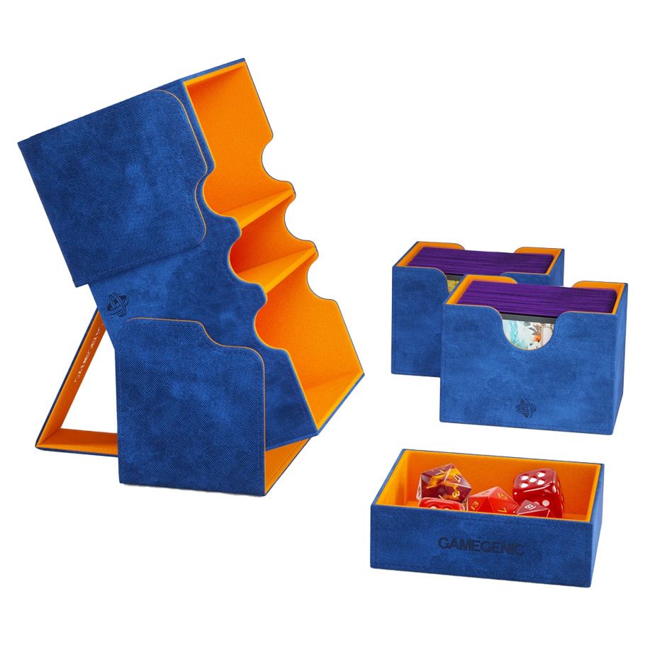 Deck Box: Stronghold: 200+ XL Blue & Orange