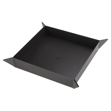 Dice Tray: Square: Black/Gray