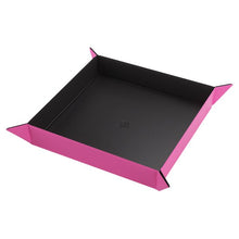 Dice Tray: Square: Black/Pink - Cats In Hat Inc.