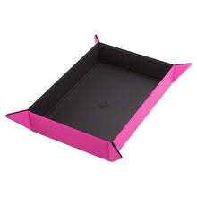 Dice Tray: Rectangle: Black/Pink - Cats In Hat Inc.