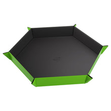 Dice Tray: Hex: Black/Green