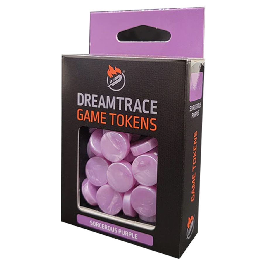DreamTrace Gaming Tokens: Sorcerous Purple By Ghost Galaxy