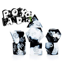 7-Set Cube: Anti-Stress Dice: Poofy Panda