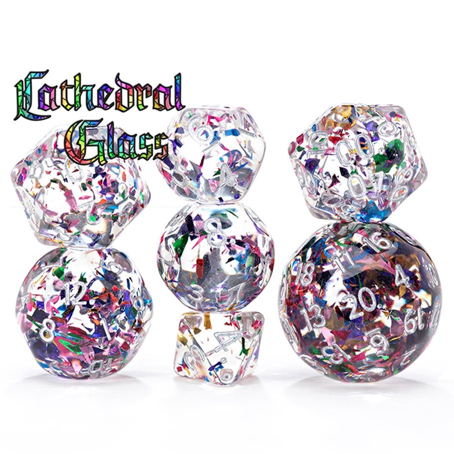 7-Set Cube: Double Dice: Cathedral Glass