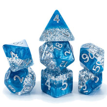7-Set Cube Halfsies: Glitter: Blue - Cats In Hat Inc.