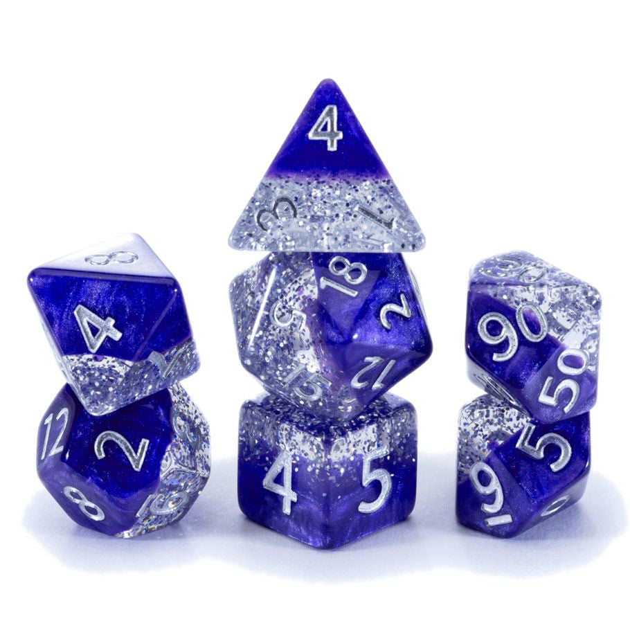 7-Set Cube Halfsies: Glitter: Purple