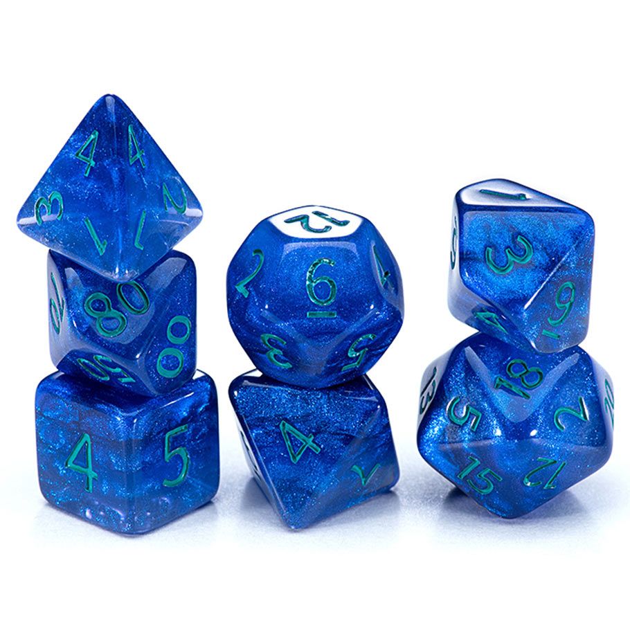 7-Set Cube Sui Generis Dice: Astral Dragon