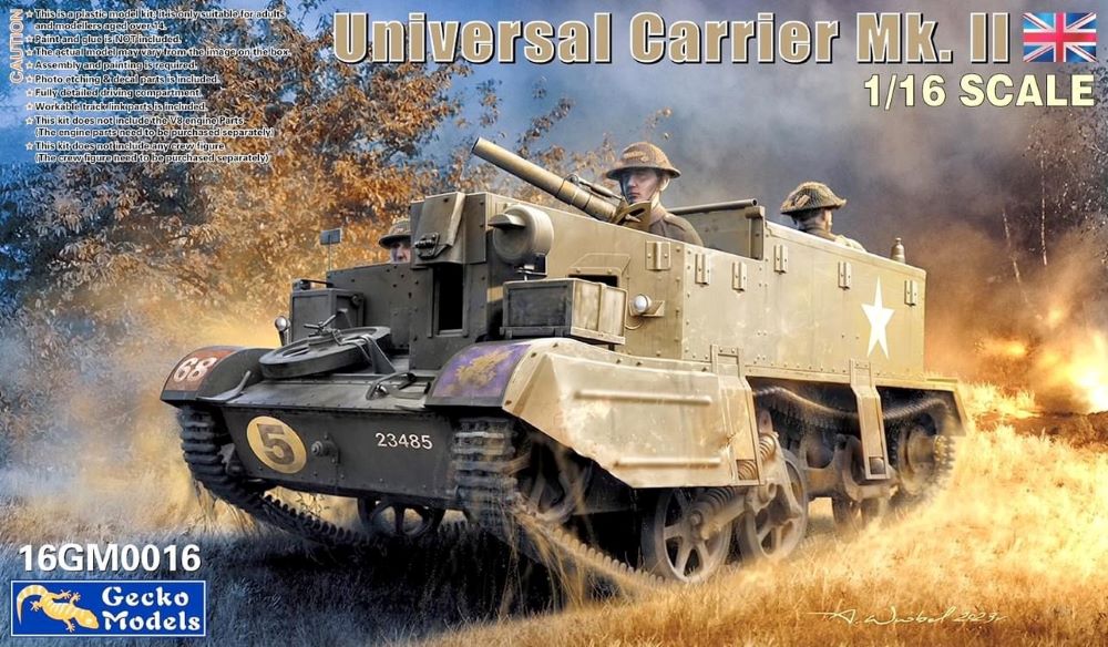 1/16 Universal Carrier Mk II