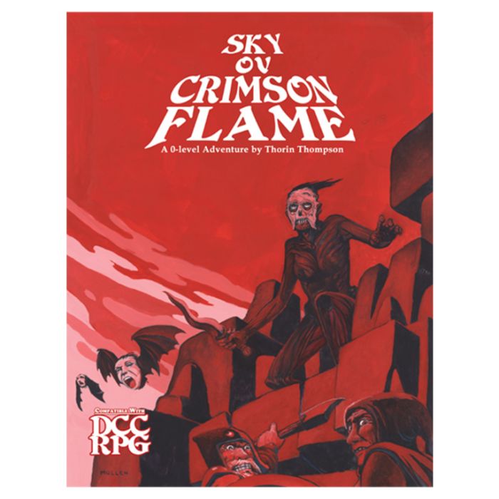 Dungeon Crawl Classics: Adventure: Sky Ov Crimson Flame - Cats In Hat Inc.