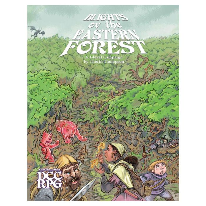 Dungeon Crawl Classics: Adventure: Blights Ov The Eastern Forest - Cats In Hat Inc.