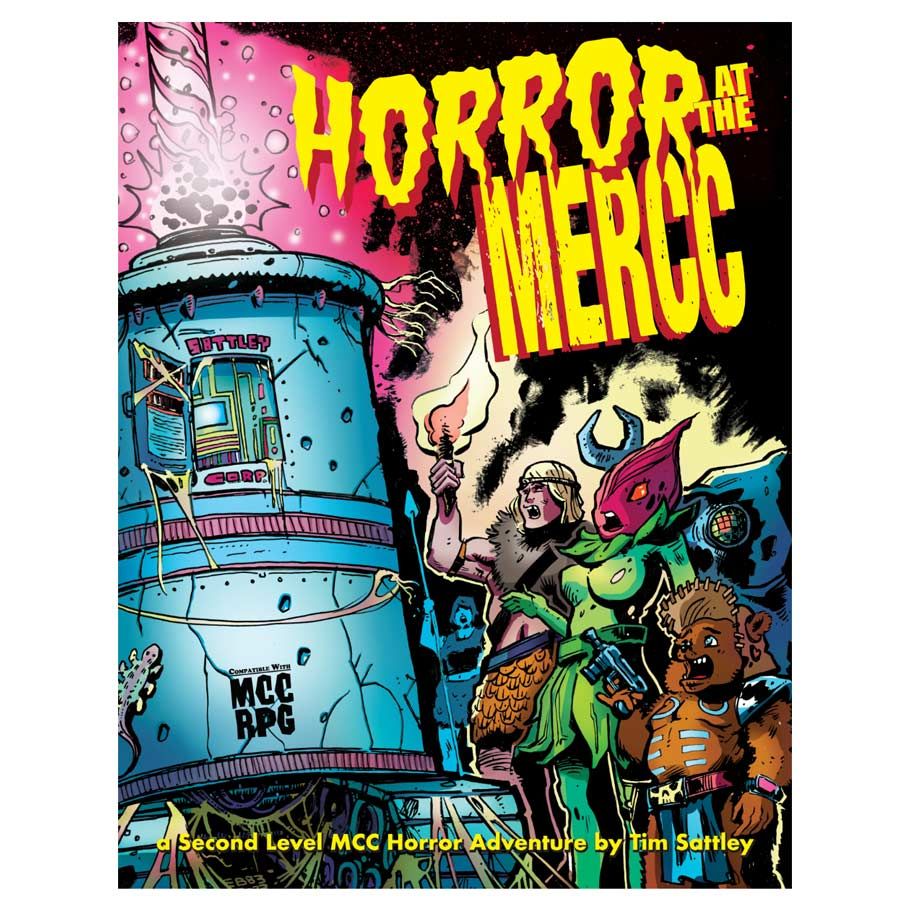 Mutant Crawl Classics: Adventure: Horror At The MERCC