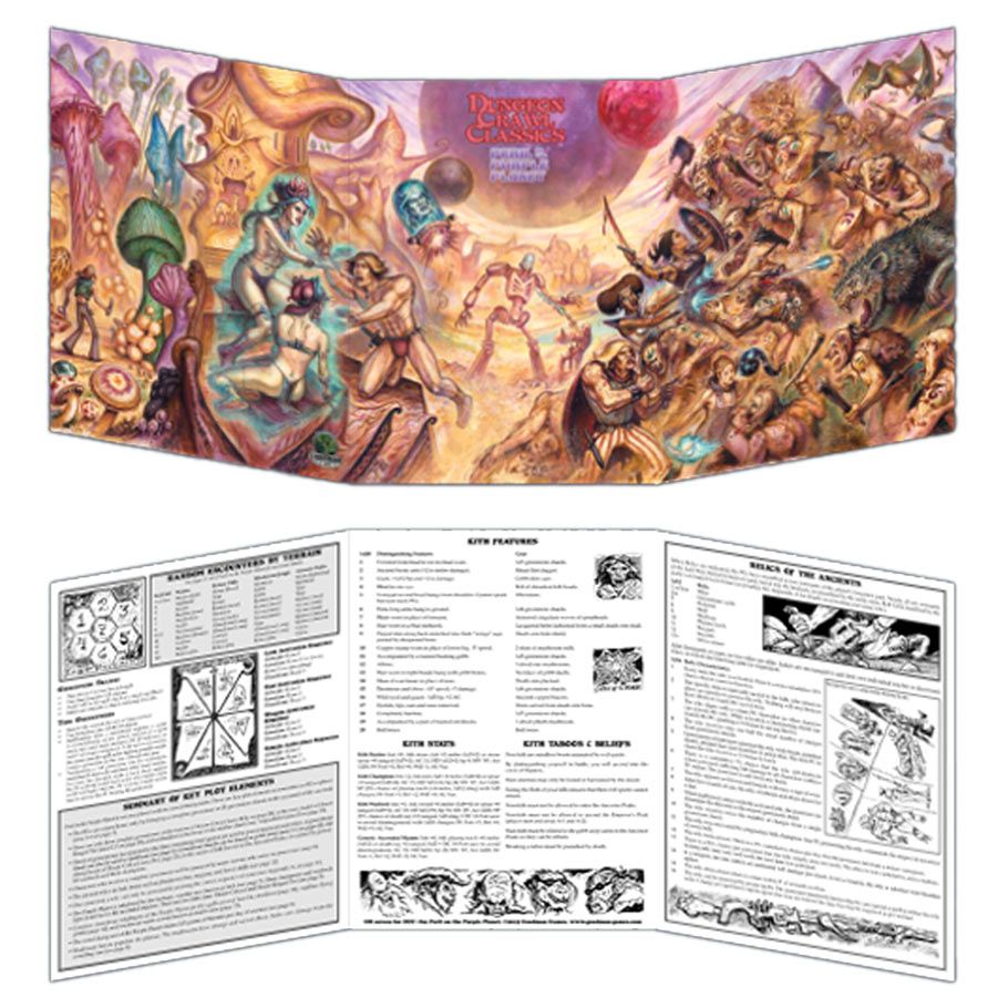 Dungeon Crawl Classics: Purple Planet Judge's Screen
