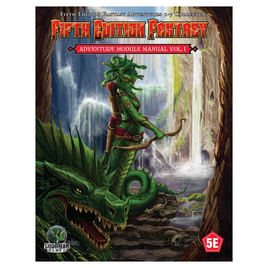 D&D 5E: Fifth Edition Fantasy: Adventue: Compendium of Dungeon Crawls Volume 1 By Goodman Games