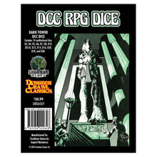 14-Set: Dungeon Crawl Classics: Dark Tower Dice Set - Cats In Hat Inc.