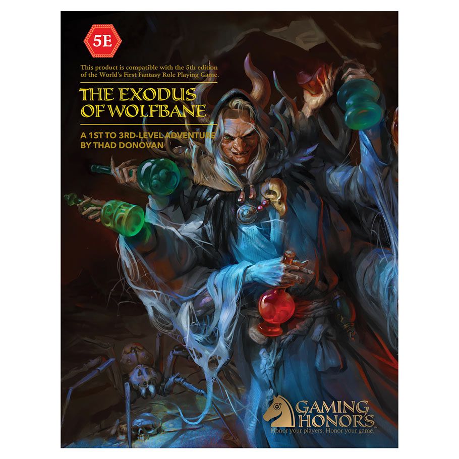 D&D 5E: Adventure: The Exodus Of Wolfbane