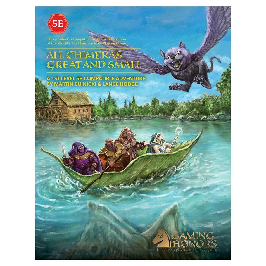 D&D 5E: Adventure: All Chimeras Great And Small