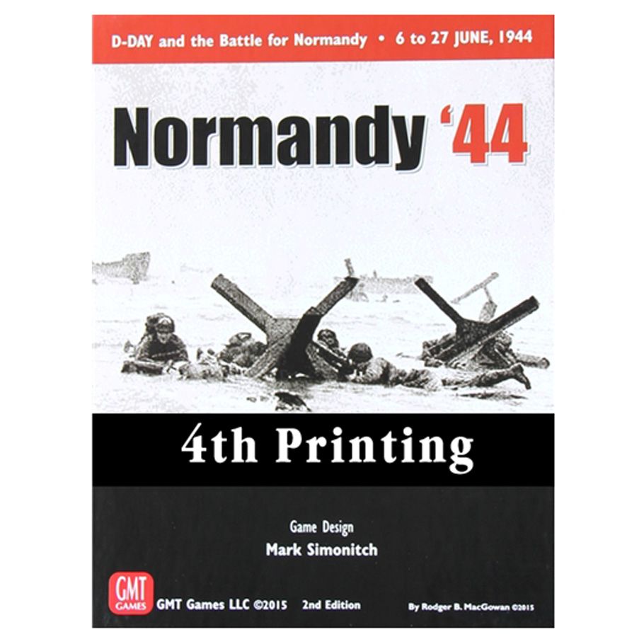 Normandy '44 4th Printing By GMT Games